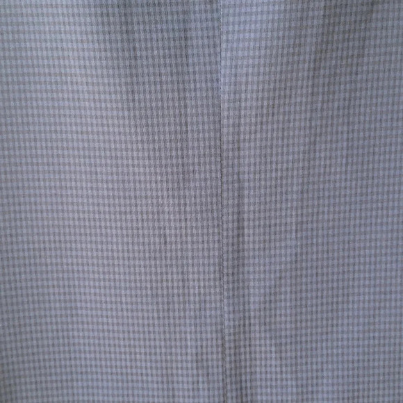 Strauss Blue Jacket Checkered Blazer Jacket Buttons Handkerchief 42S - Picture 10 of 12